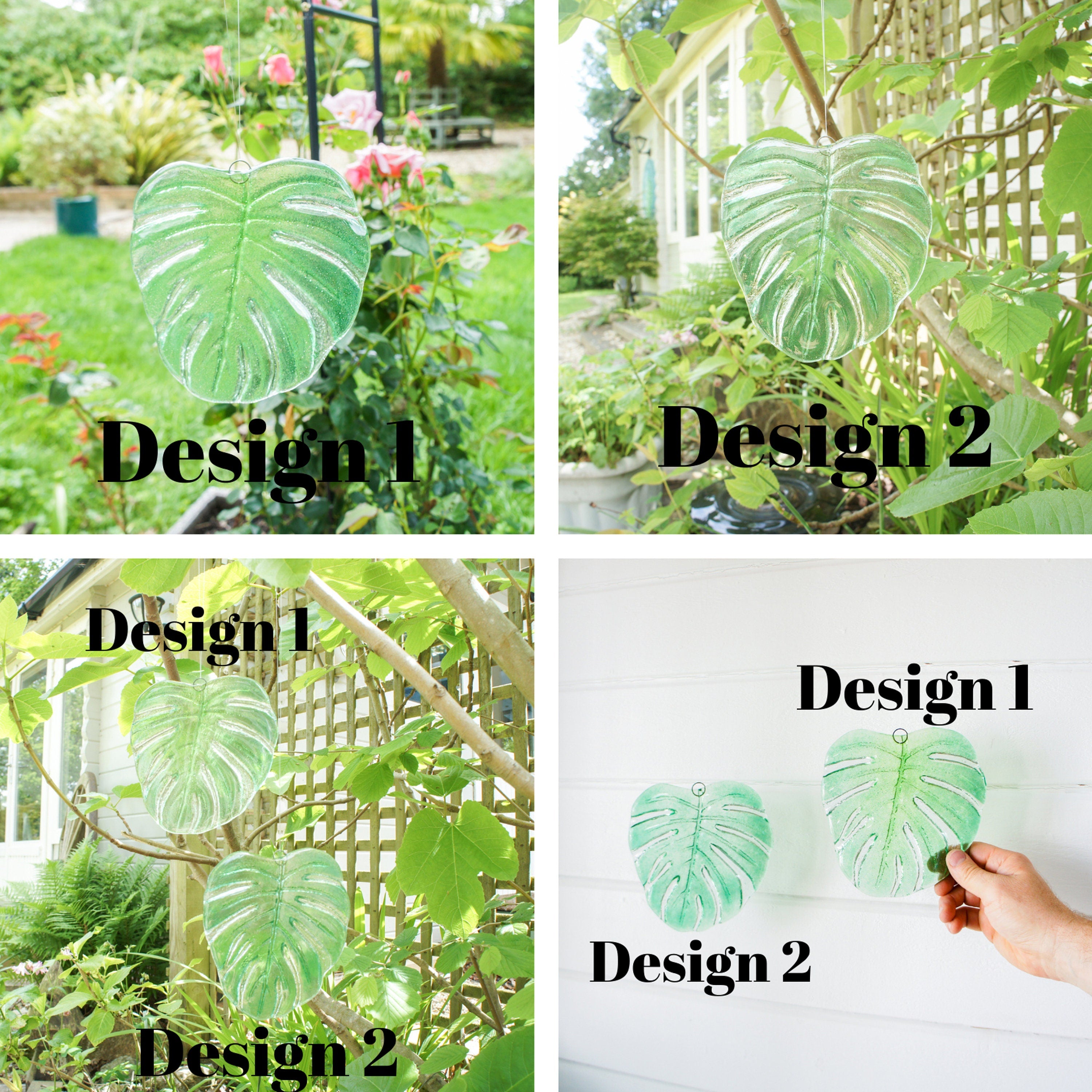 Cheapest Monstera Suncatcher with Tassel