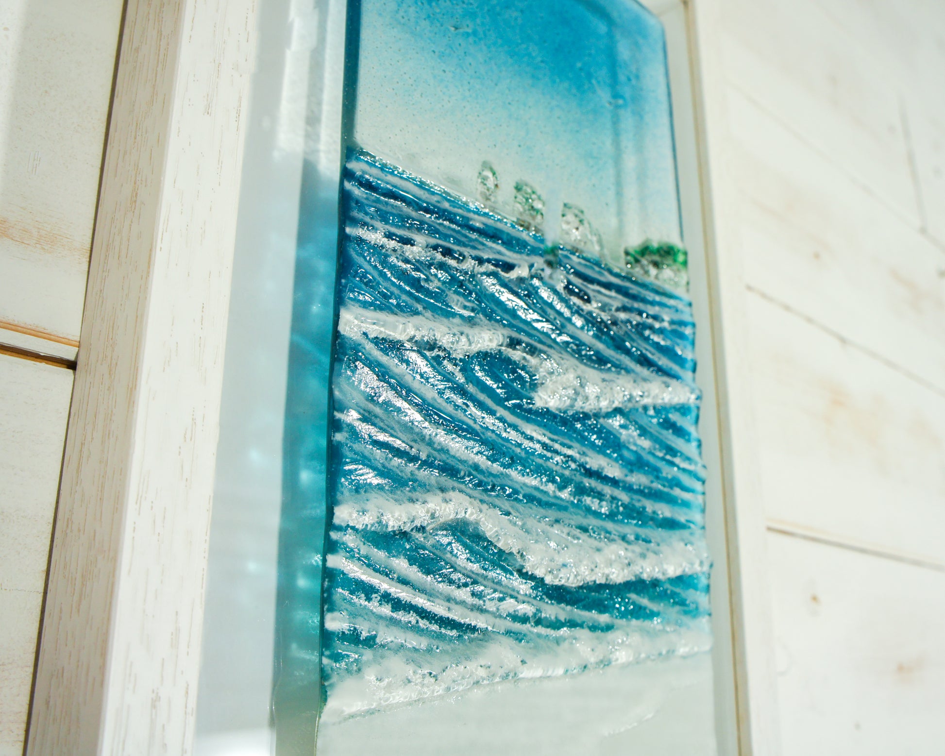 Poole Bay portrait frame art